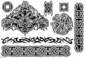 Celtic Tattoo Designs Sheet 173